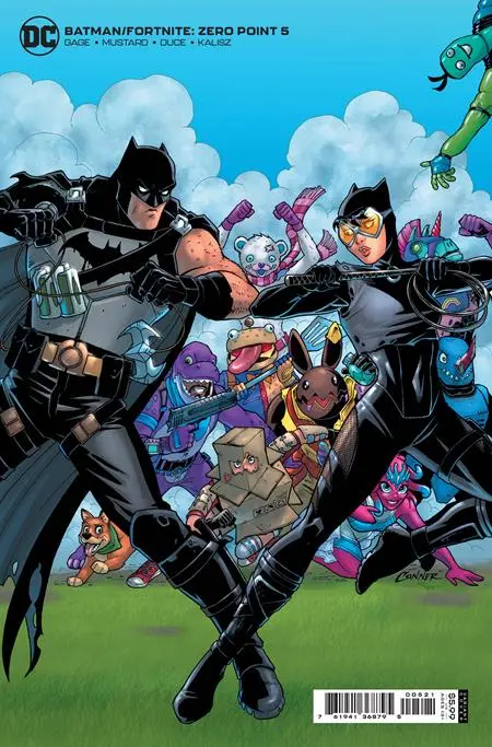 Batman Fortnite Zero Point #5 Cvr B Amanda Conner Card Stock 1