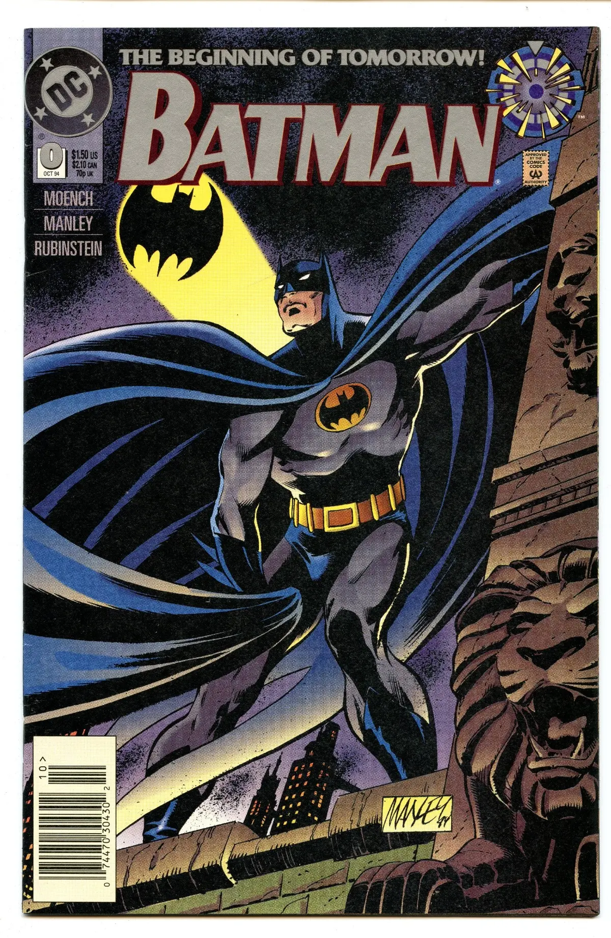 Batman 0 (Oct 1994) Nm- (9.2) 1