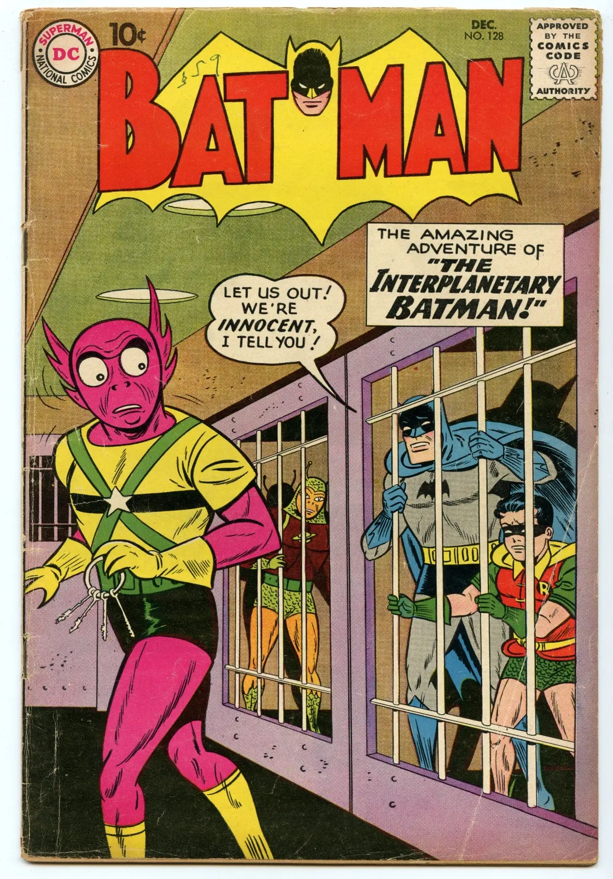 Batman 128 (Dec 1959) Vg (4.0) 1