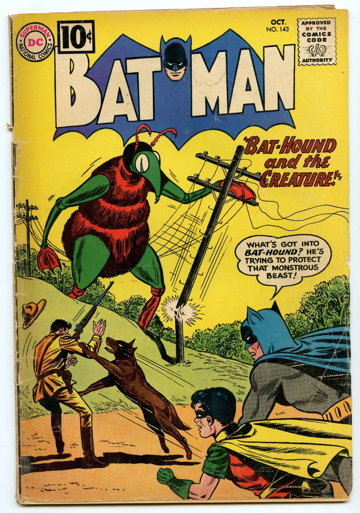 Batman 143 (Oct 1961) Gd (2.0) 1