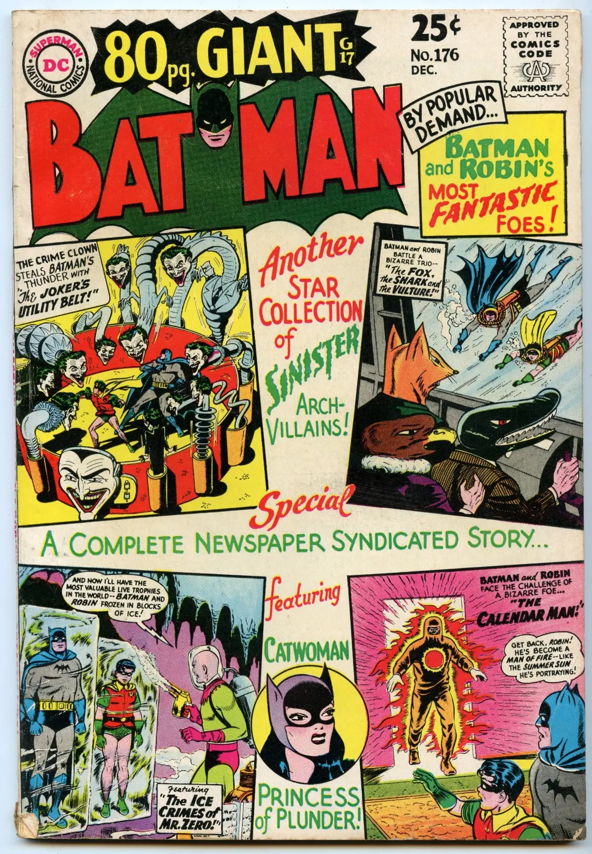 Batman 176 (Dec 1965) Vg (4.0) 1