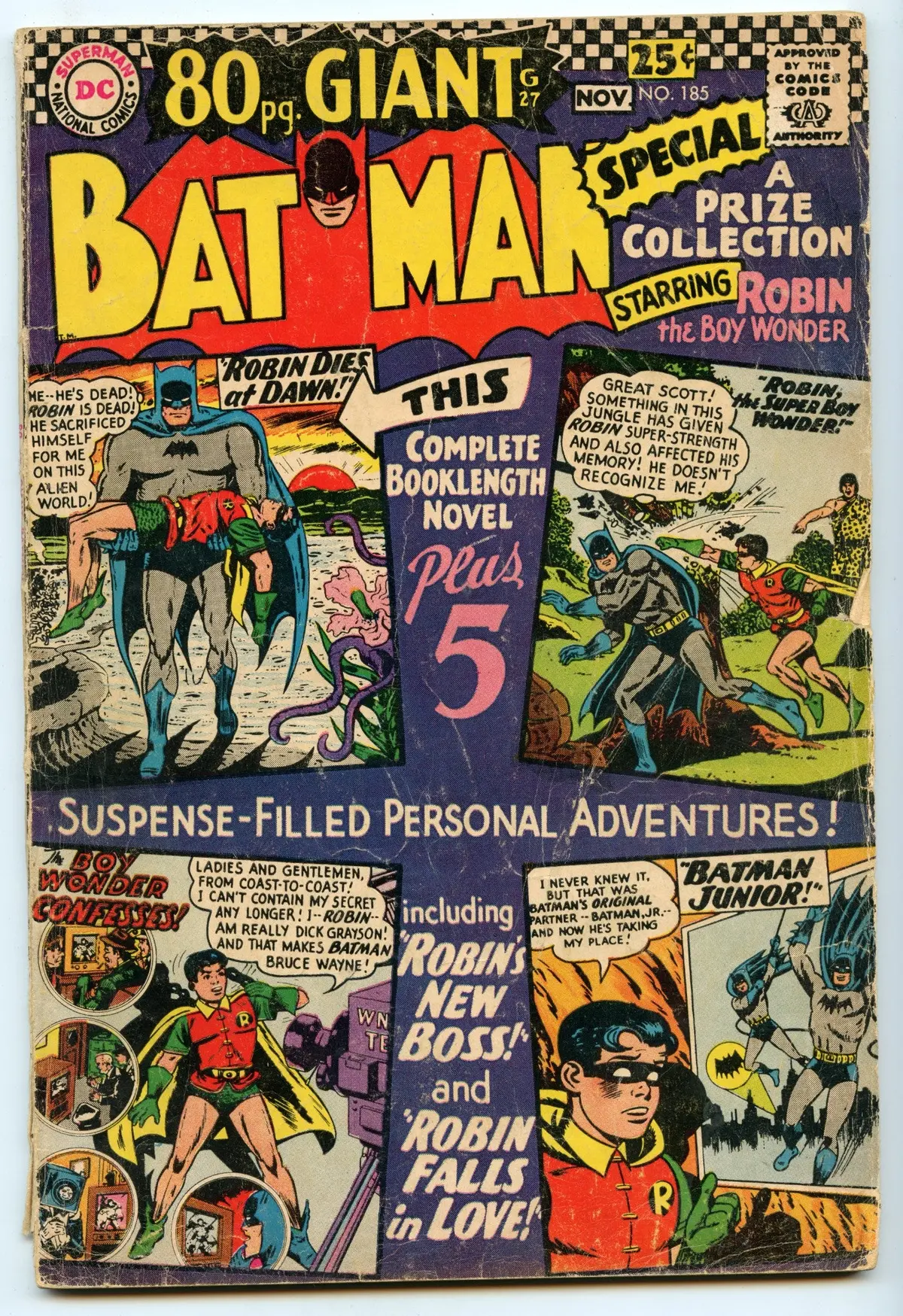 Batman 185 (Oct 1966) Gd (2.0) 1
