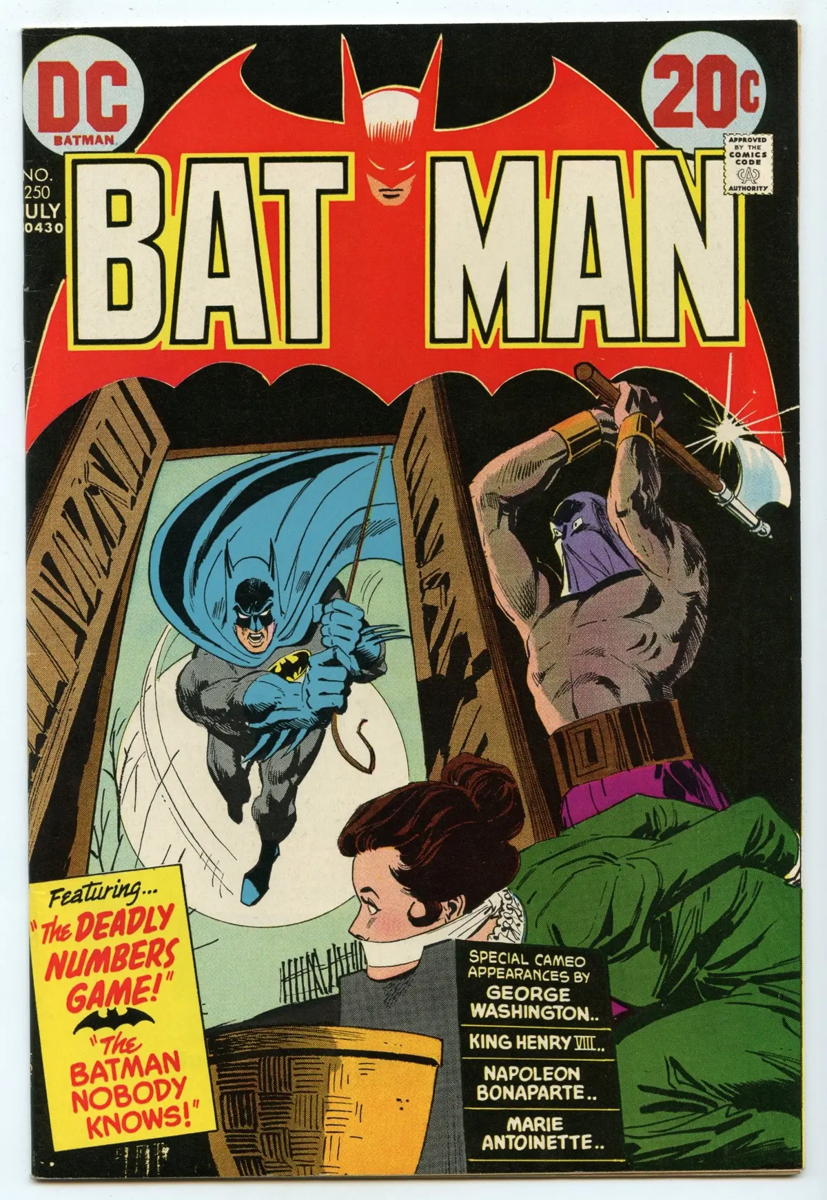 Batman 250 (Jul 1973) Fi/Vf (7.0) 1