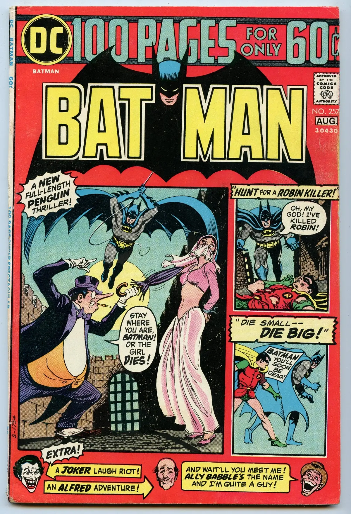 Batman 257 (Aug 1974) Fi (6.0) 1