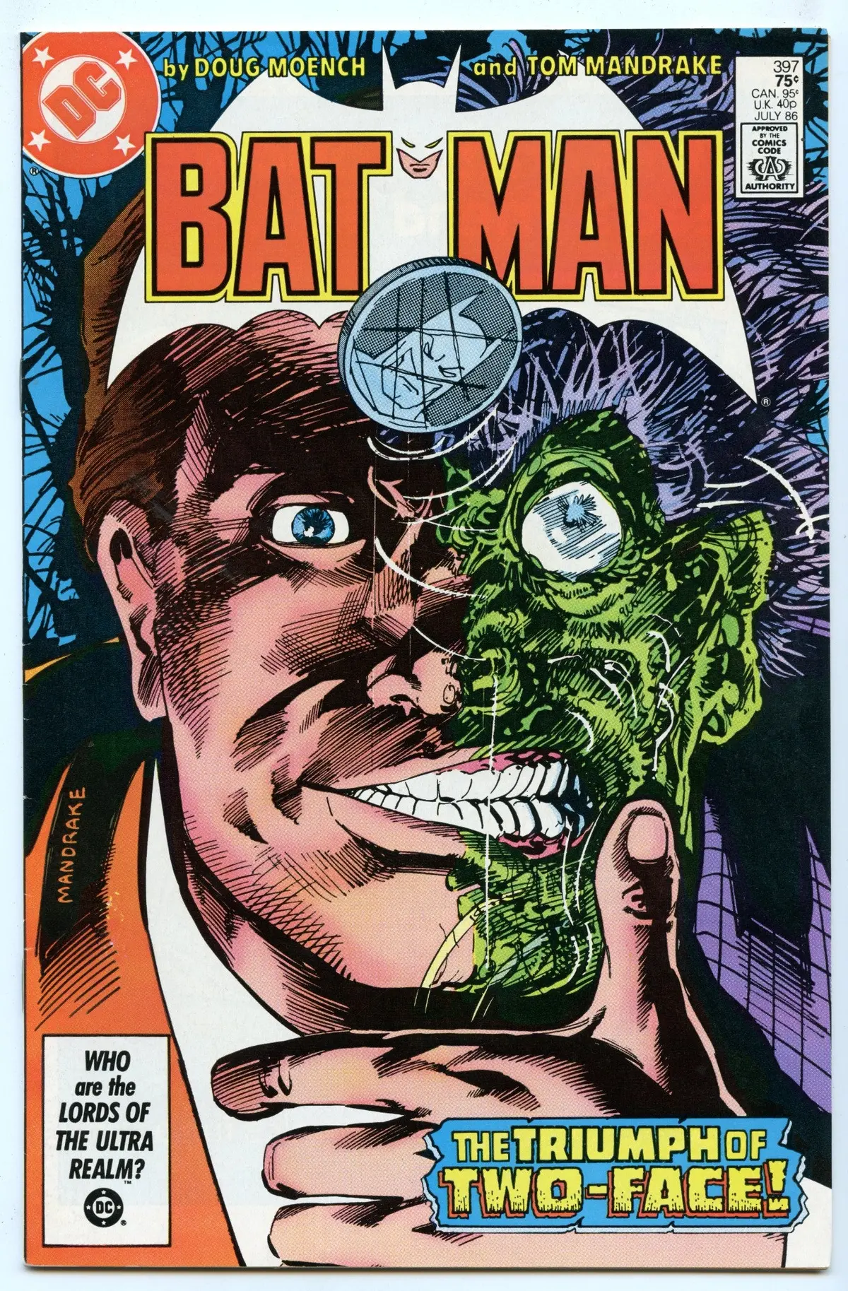 Batman 397 (Jul 1986) Vf/Nm (9.0) 1