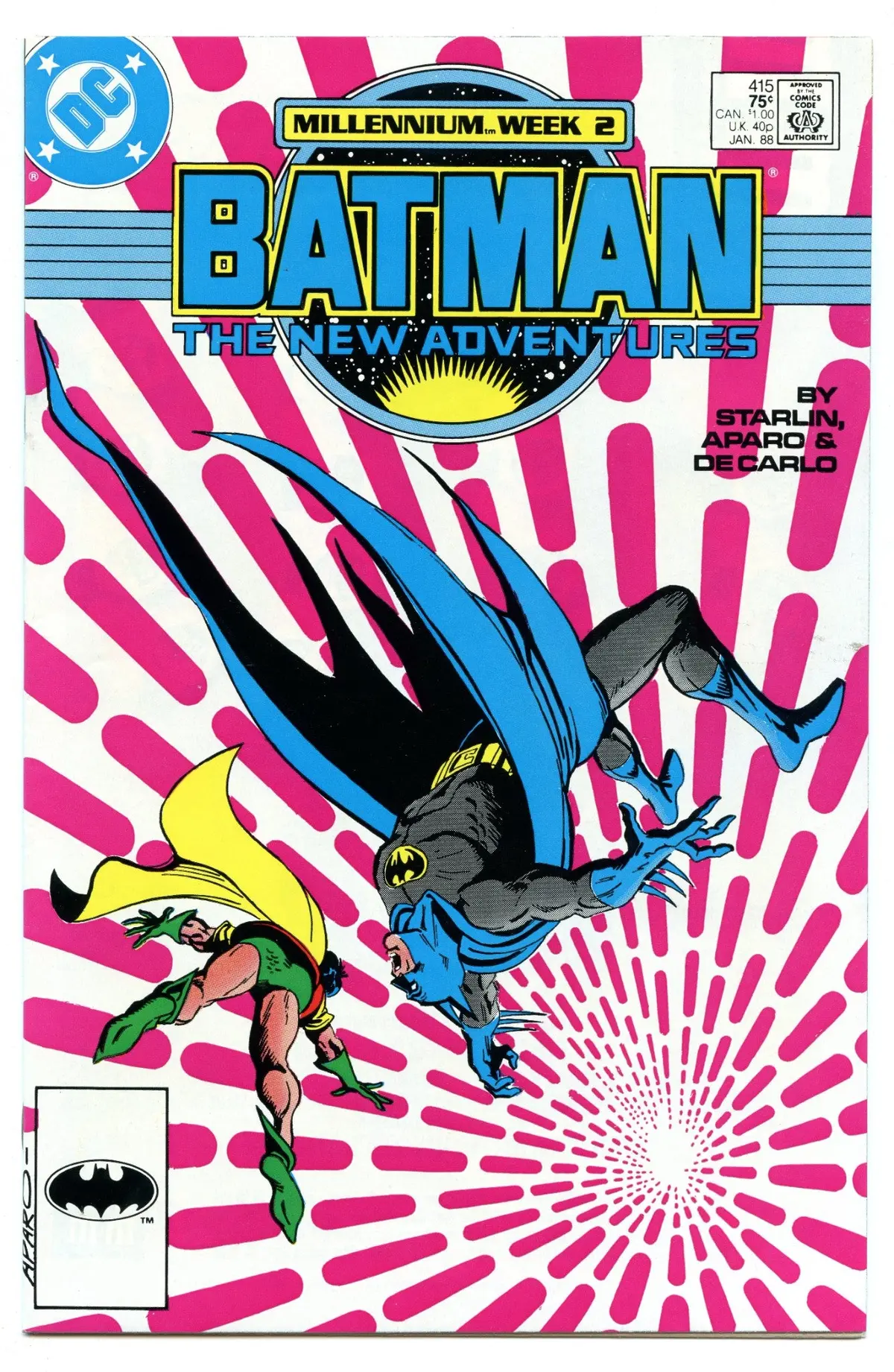 Batman 415 (Jan 1988) Nm- (9.2) 1