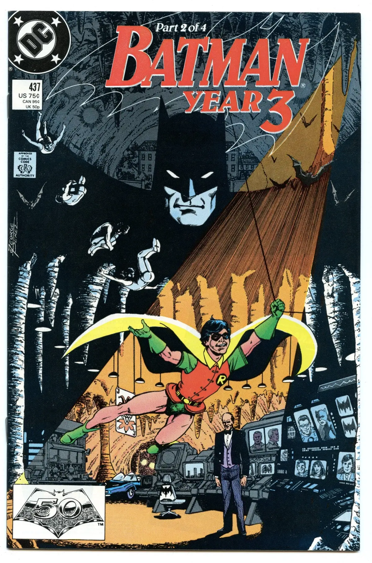 Batman 437 (Aug 1989) Nm- (9.2) 1