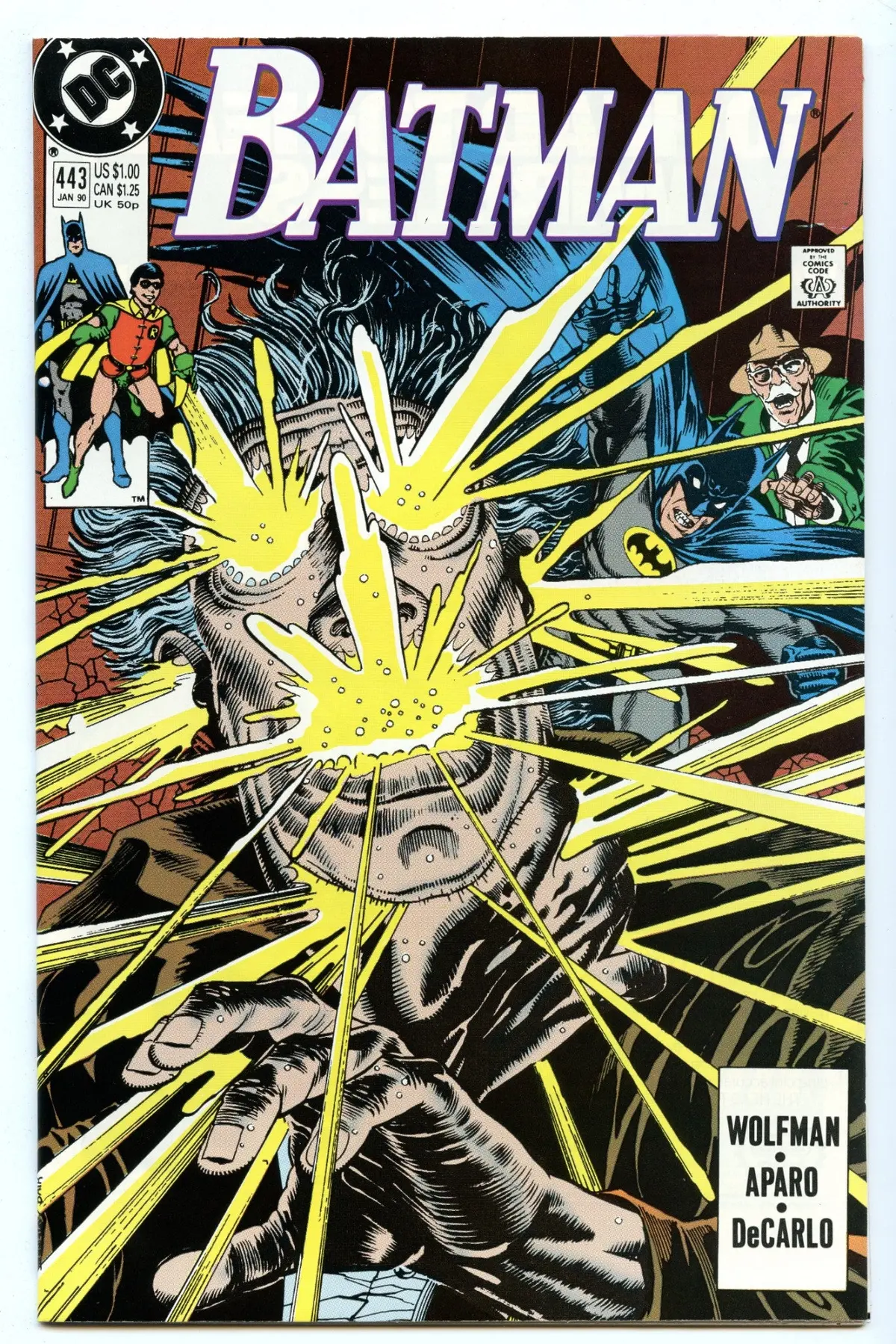 Batman 443 (Jan 1990) Nm- (9.2) 1