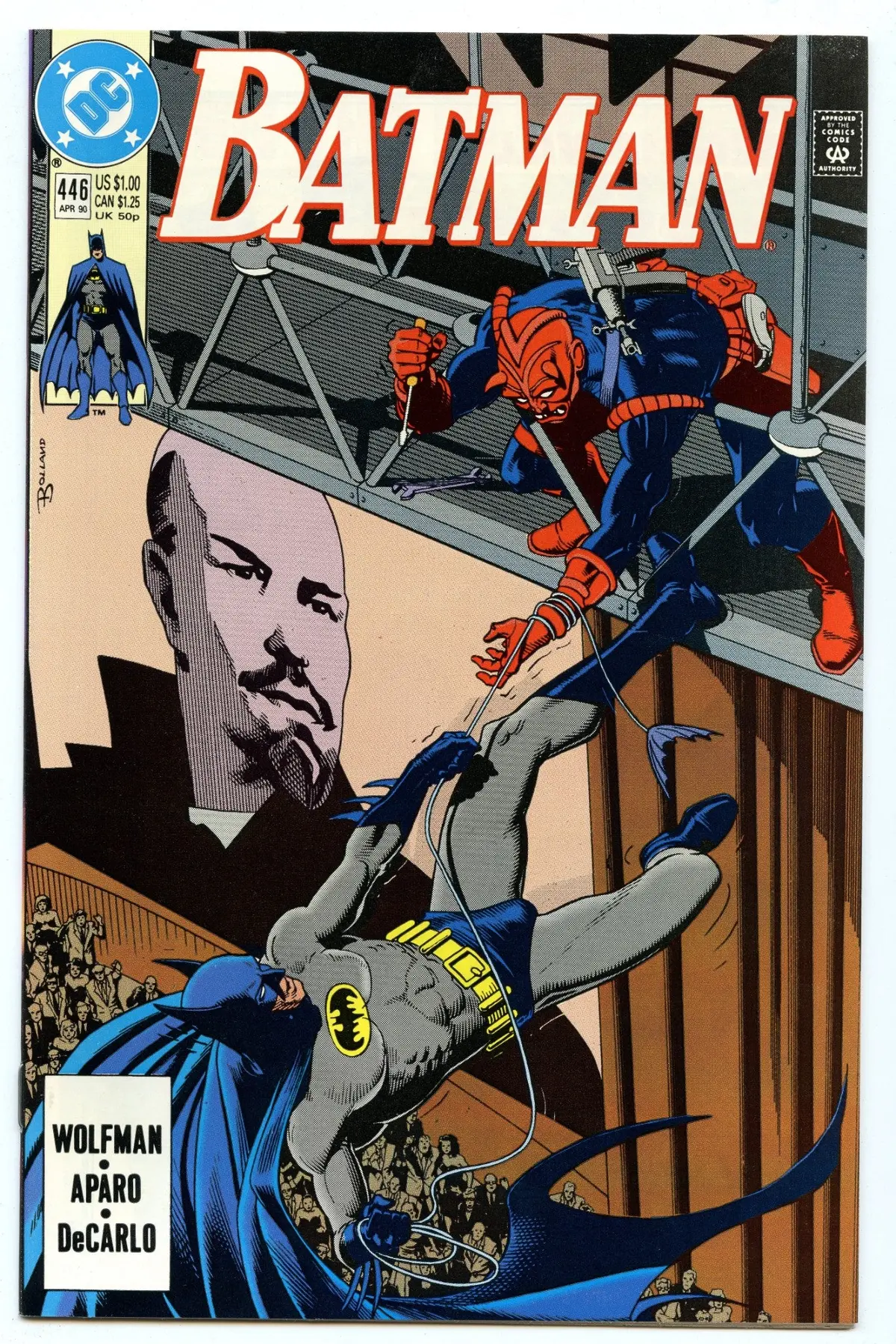Batman 446 (Apr 1990) Nm- (9.2) 1