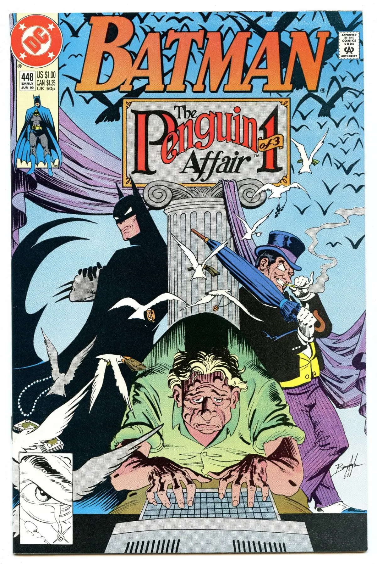 Batman 448 (Jun 1990) Nm- (9.2) 1
