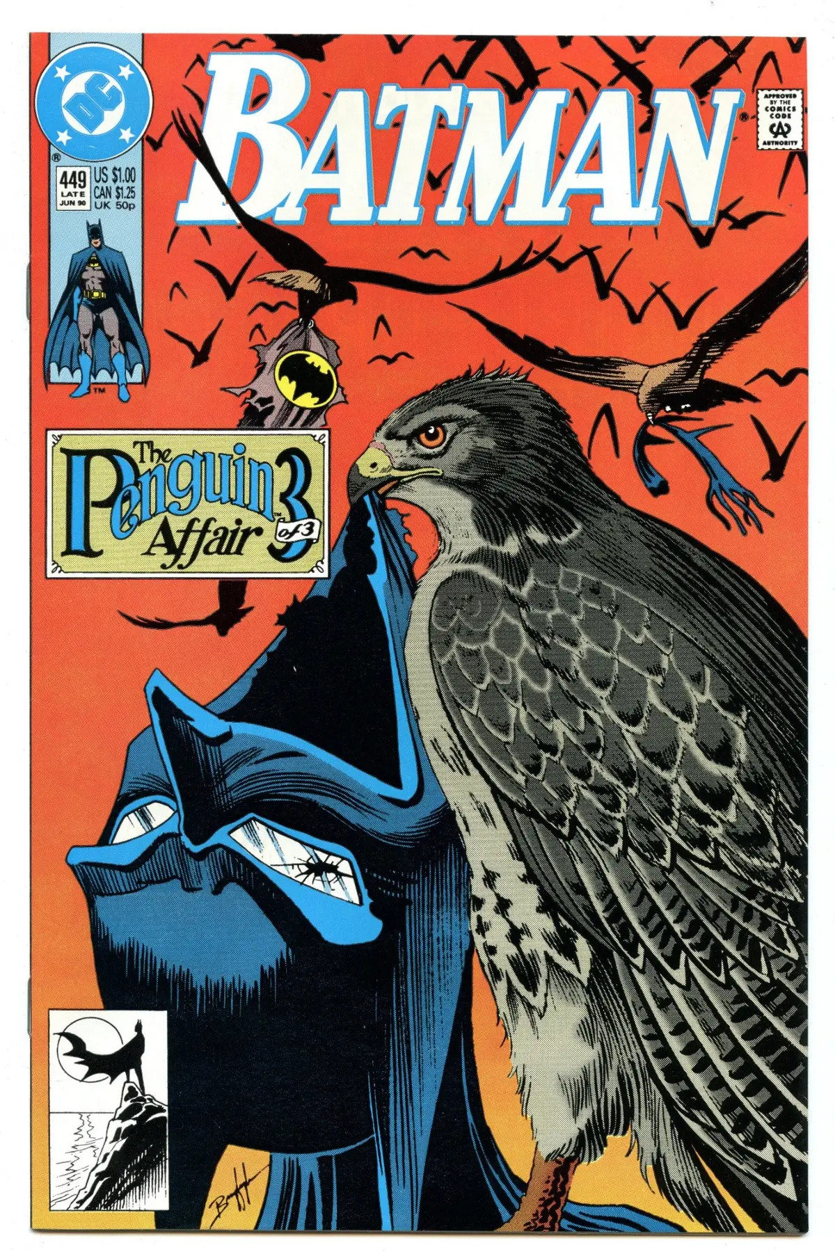 Batman 449 (Jun 1990) Nm- (9.2) 1