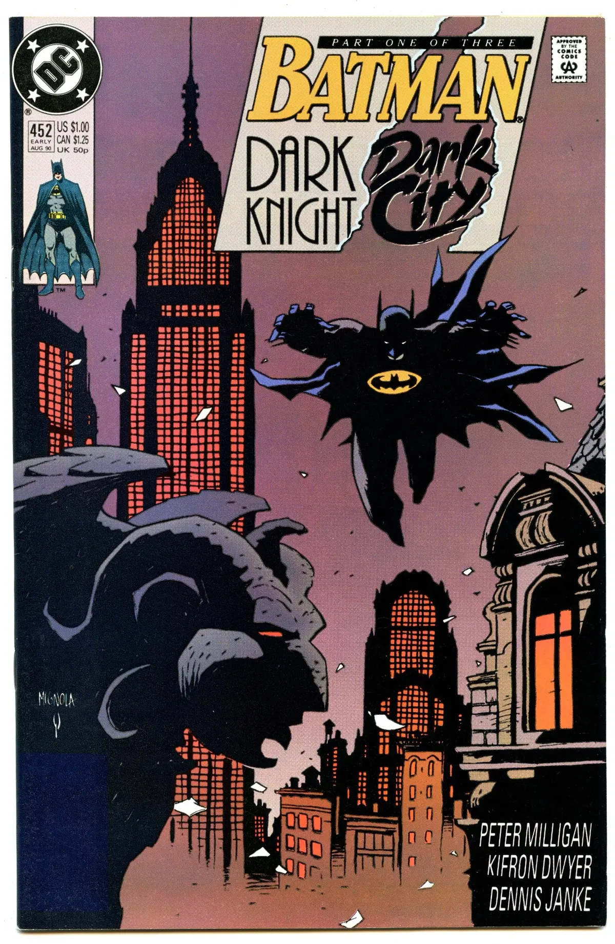 Batman 452 (Aug 1990) Nm- (9.2) 1