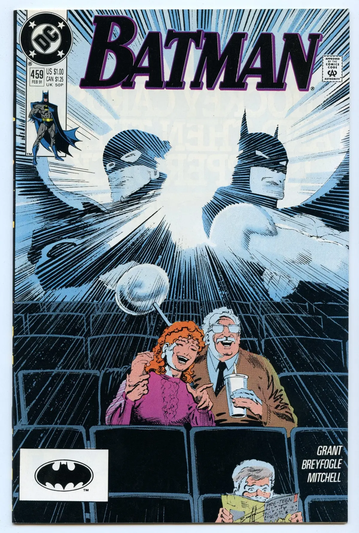 Batman 459 (Feb 1991) Nm- (9.2) 1