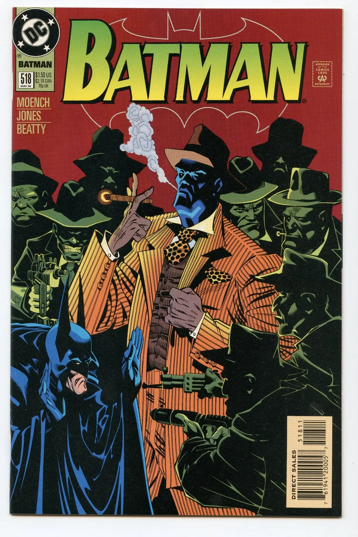 Batman 518 (May 1995) Nm- (9.2) 1