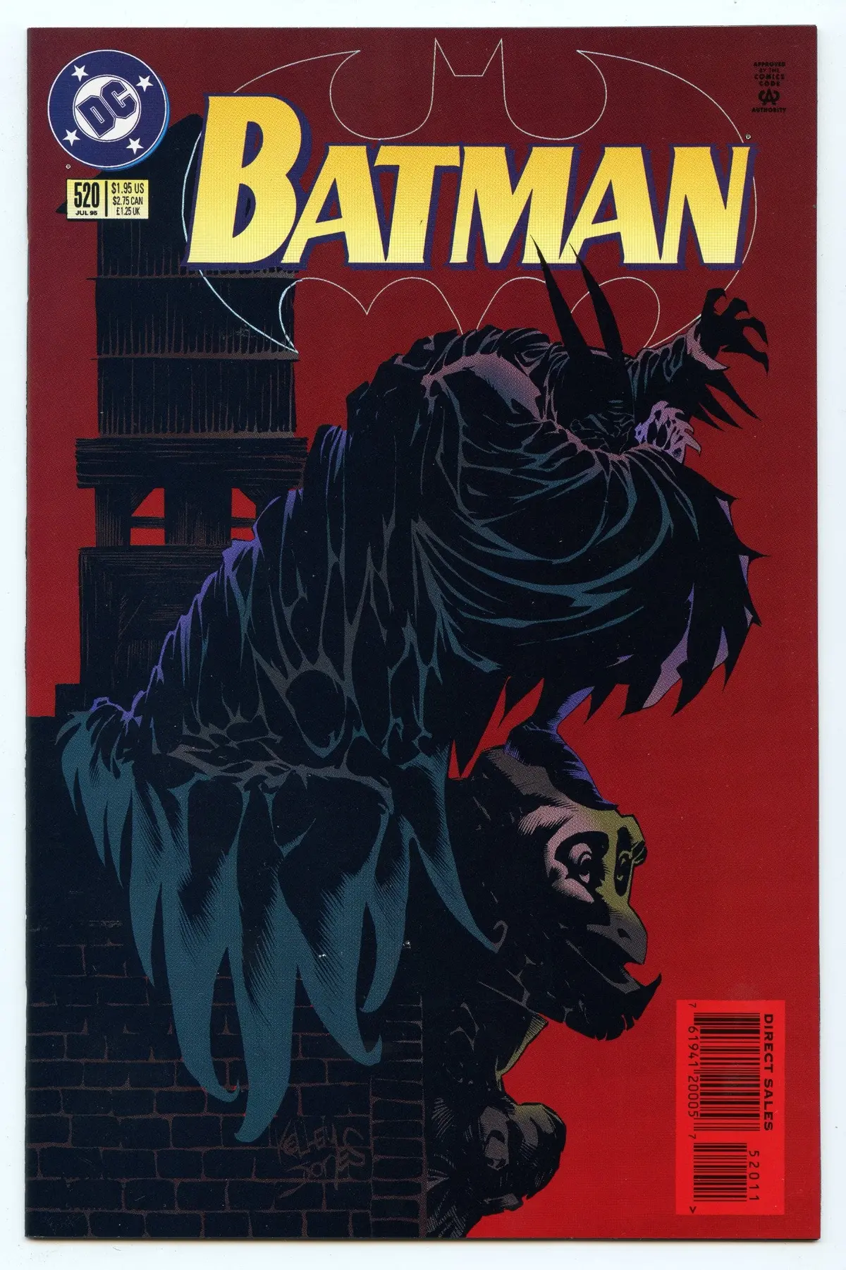 Batman 520 (Jul 1995) Nm- (9.2) 1