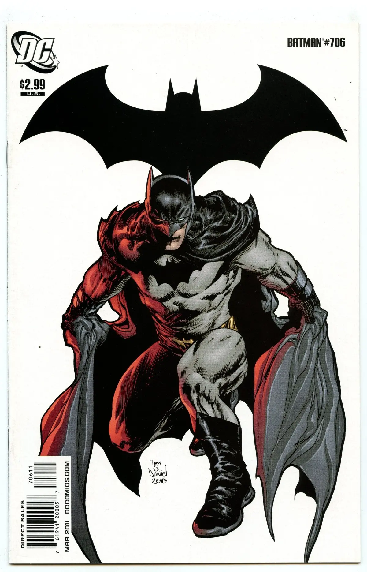 Batman 706 (Mar 2011) Nm- (9.2) 1