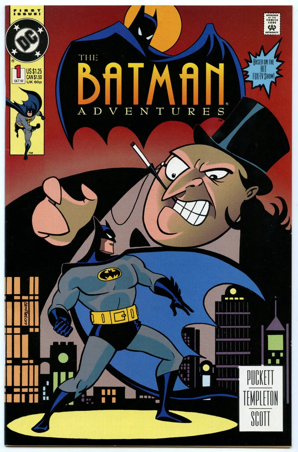 Batman Adventures 1 (Oct 1992) Nm- (9.2) 1