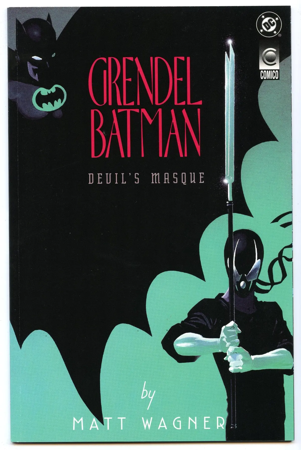 Batman/Grendel: Devil's Masque 2 (Aug 1993) Nm- (9.2) 1