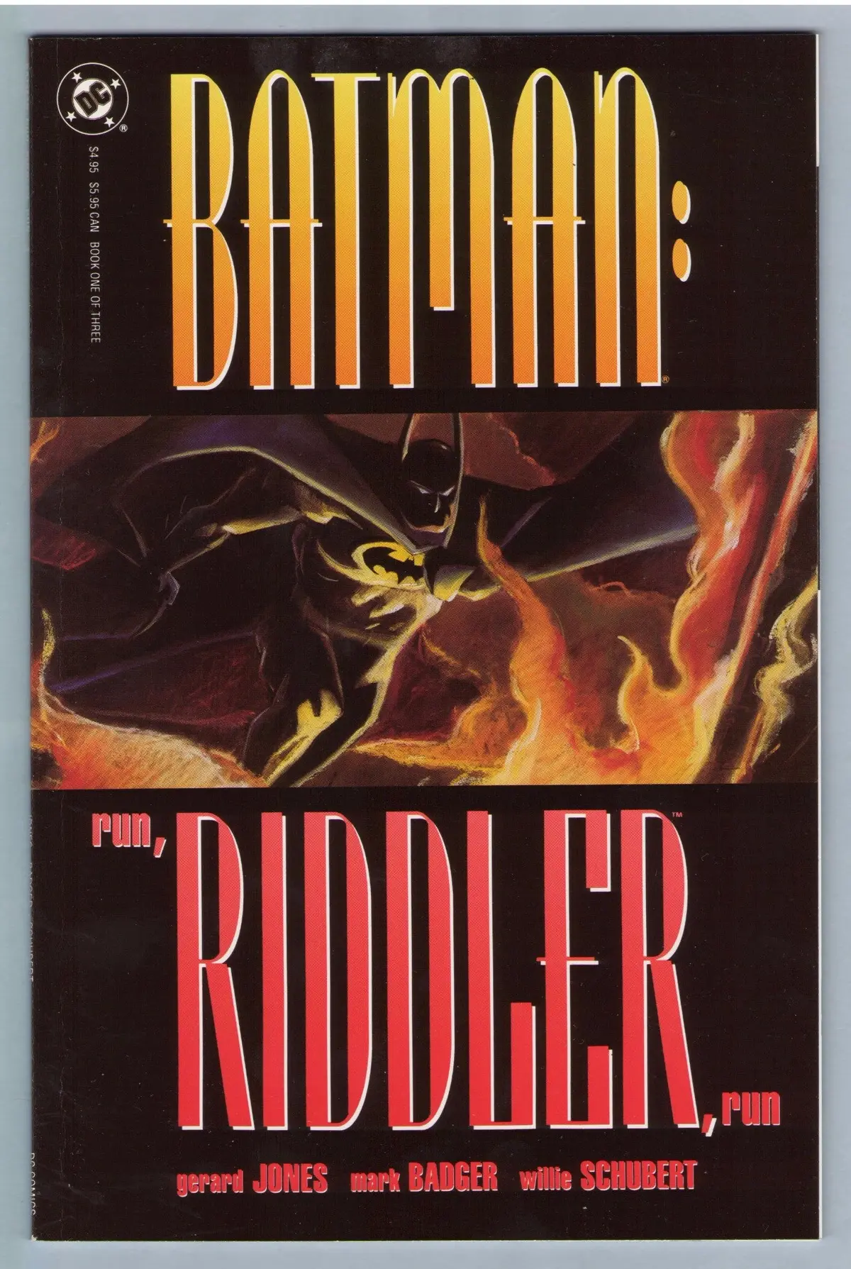 Batman - Run Riddler Run 1 (1992) Nm- (9.2) 1
