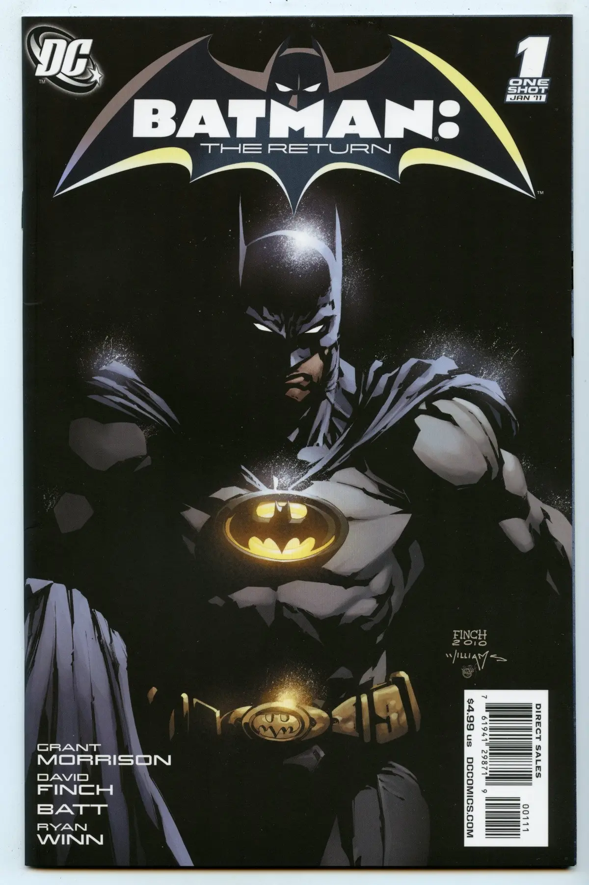 Batman: The Return 1 (Jan 2011) Nm- (9.2) 1