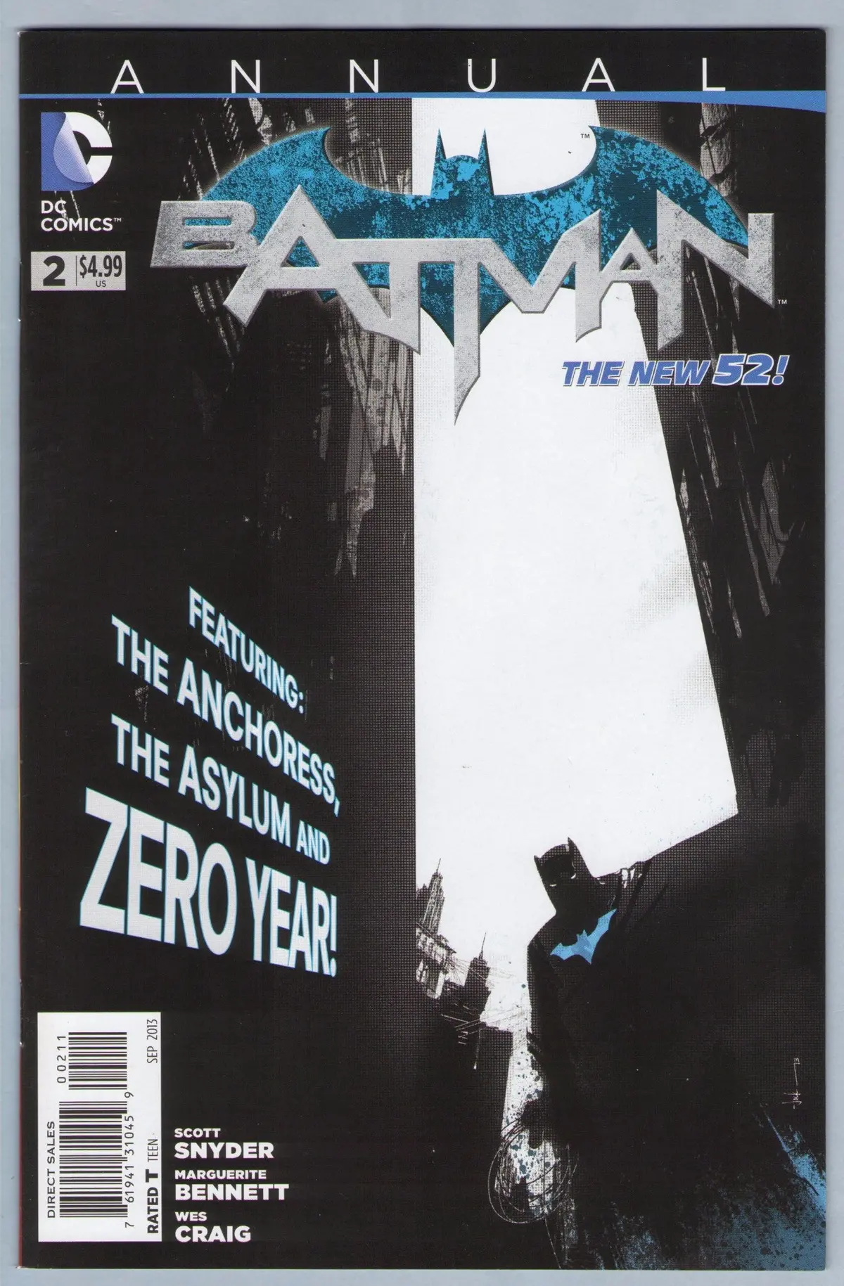 Batman V2 Annual 2 (Sep 2013) Nm- (9.2) 1