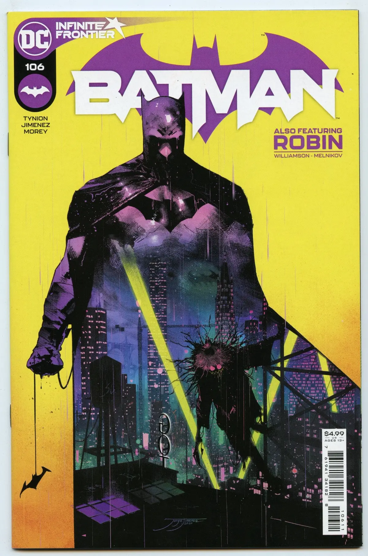 Batman V3 106 (May 2021) Nm- (9.2) - 1St Miracle Molly 1