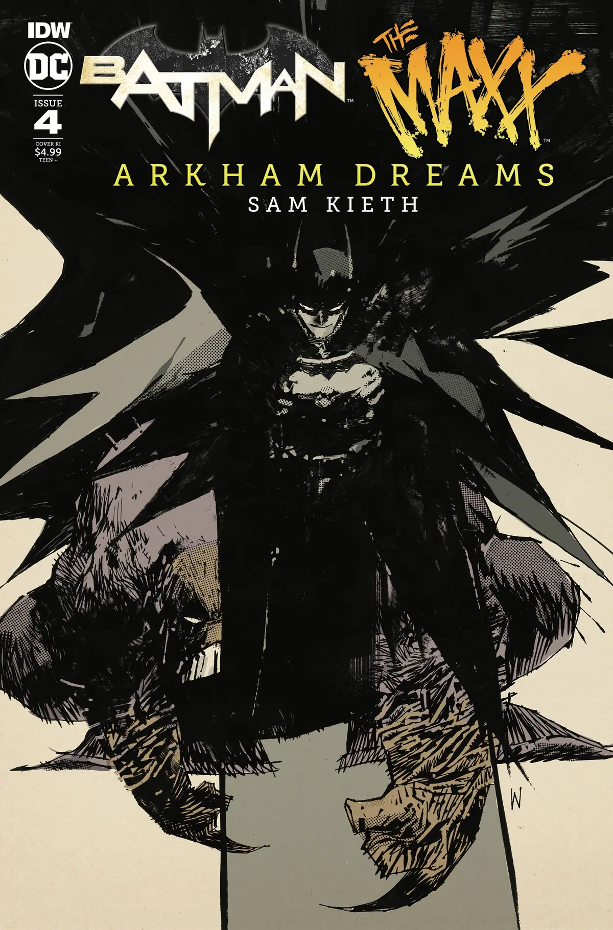 Batman The Maxx Arkham Dreams #4 (Of 5) 10 Copy Incv Wood 1