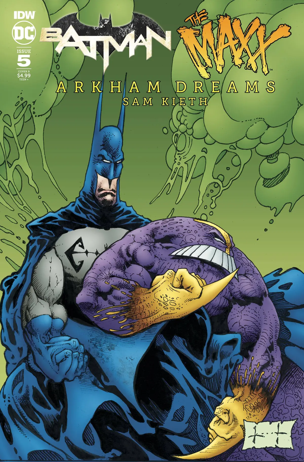 Batman The Maxx Arkham Dreams #5 (Of 5) Cvr B Kieth 1