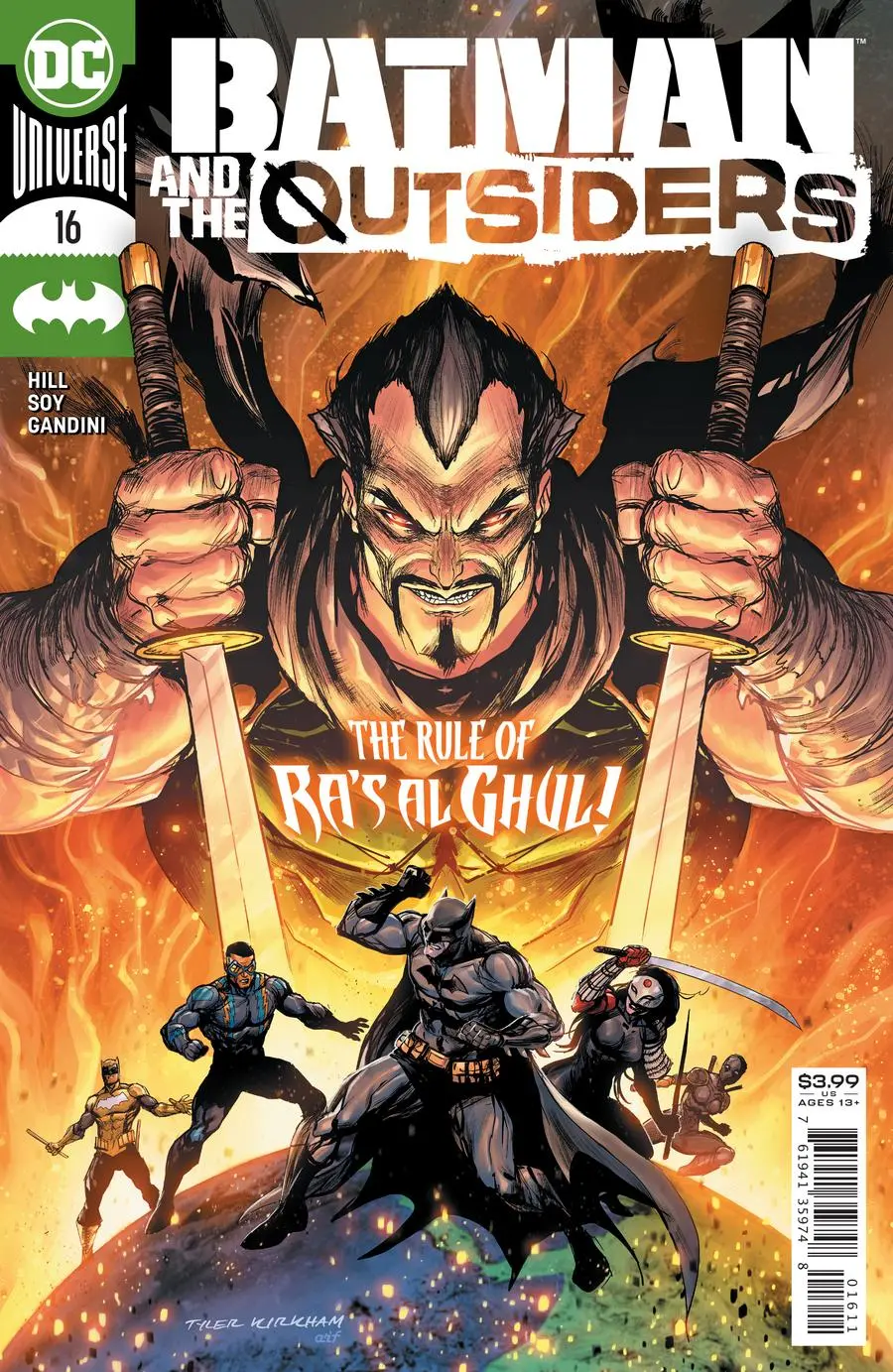 Batman And The Outsiders #16 Michaelgolden Var Ed 1