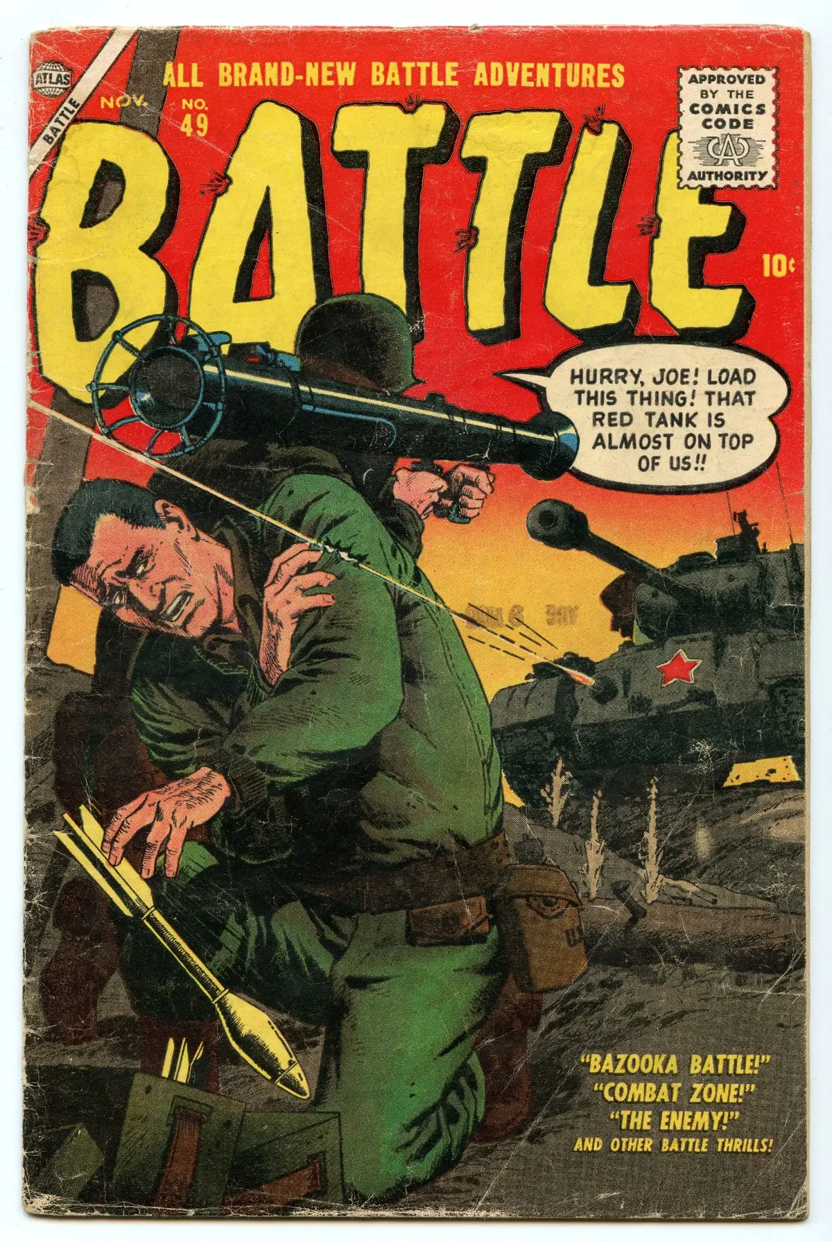 Battle 49 (Nov 1956) Gd+ (2.5) 1