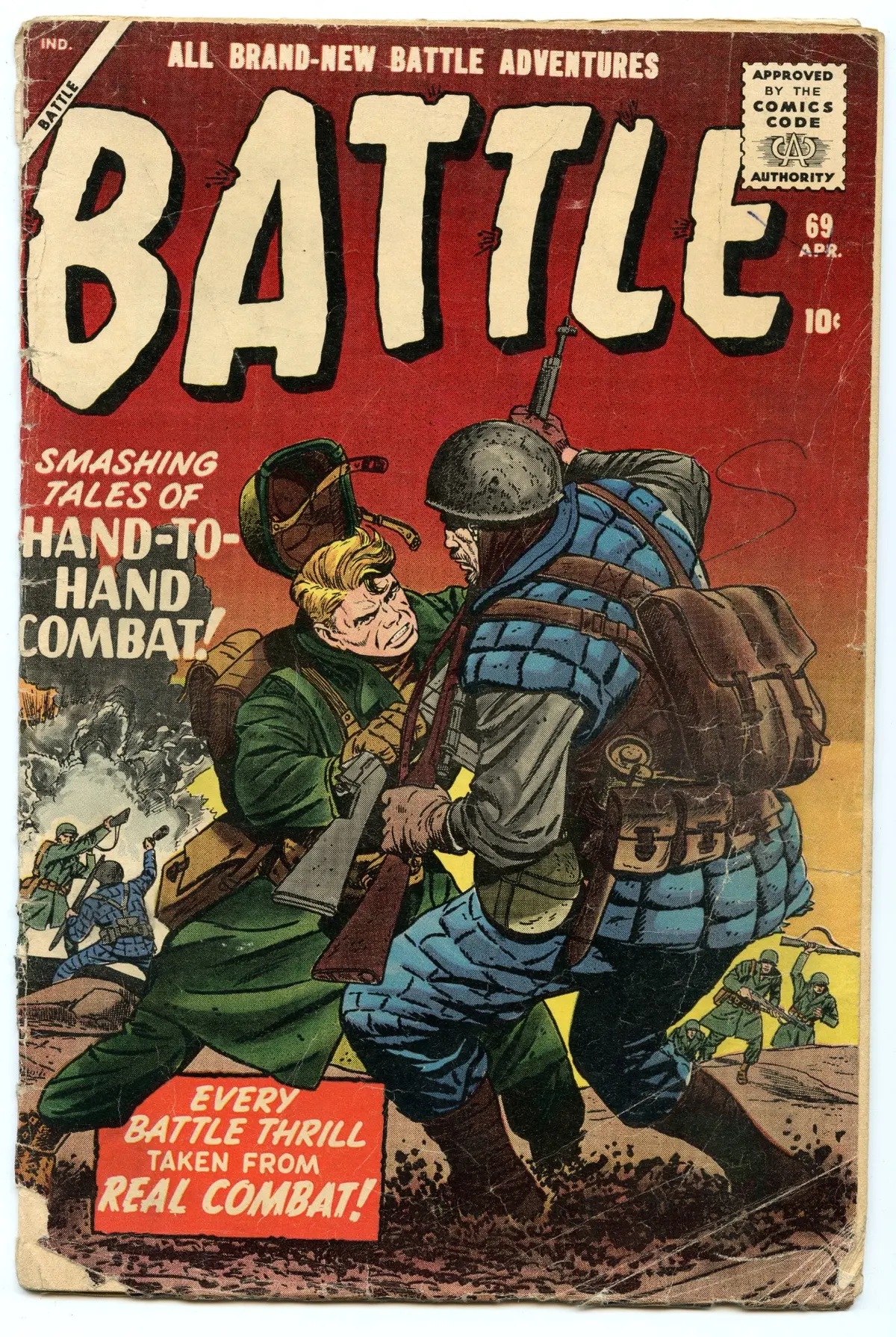 Battle 69 (Apr 1960) Gd (2.0) 1