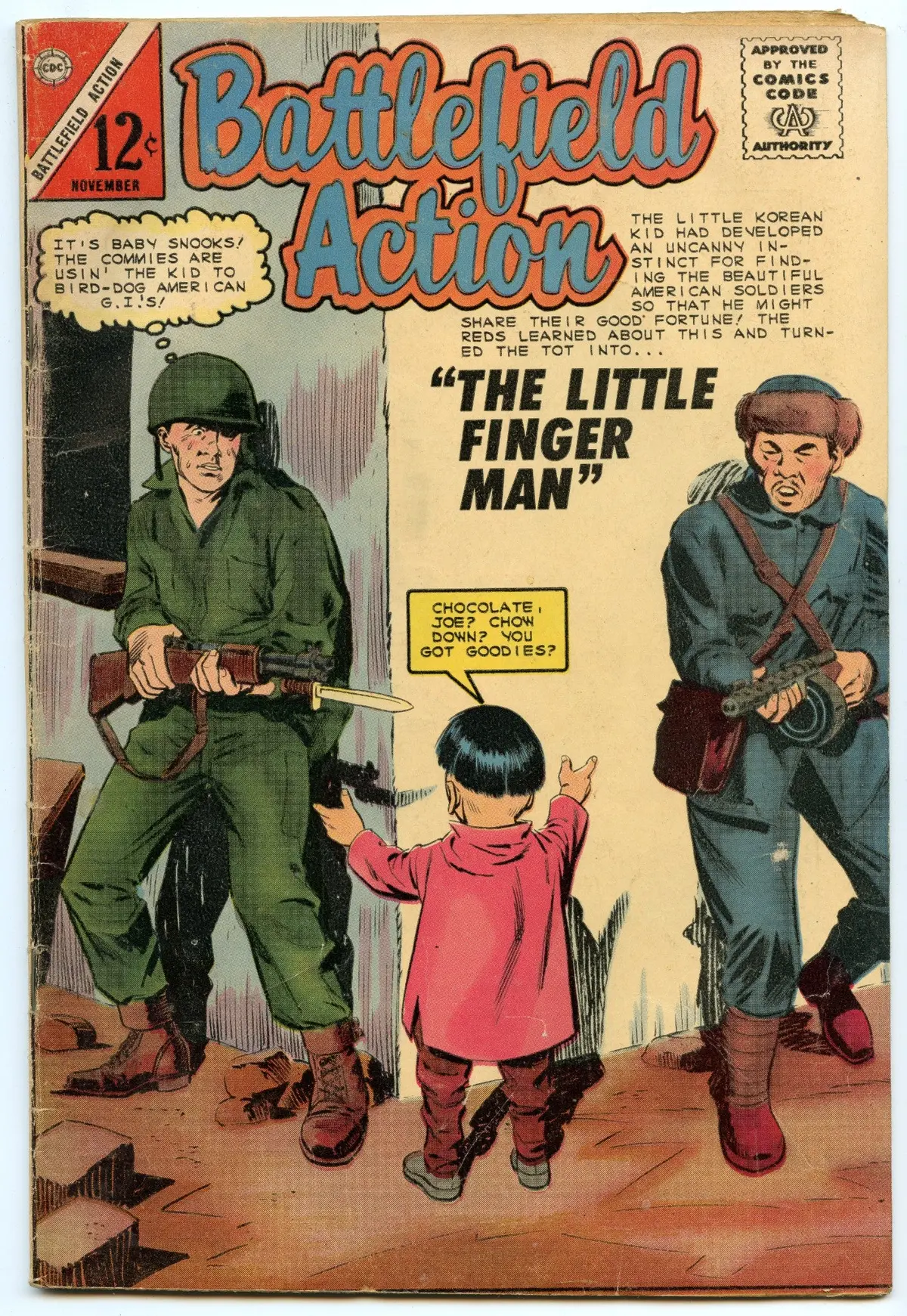 Battlefield Action 55 (Nov 1964) Vg- (3.5) 1