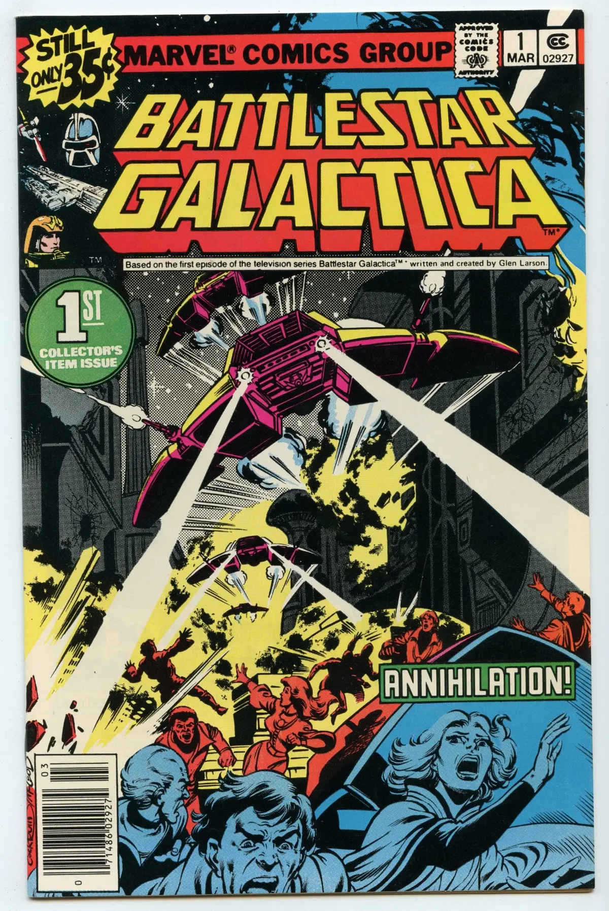 Battlestar Galactica 1 (Mar 1979) Vf/Nm (9.0) 1