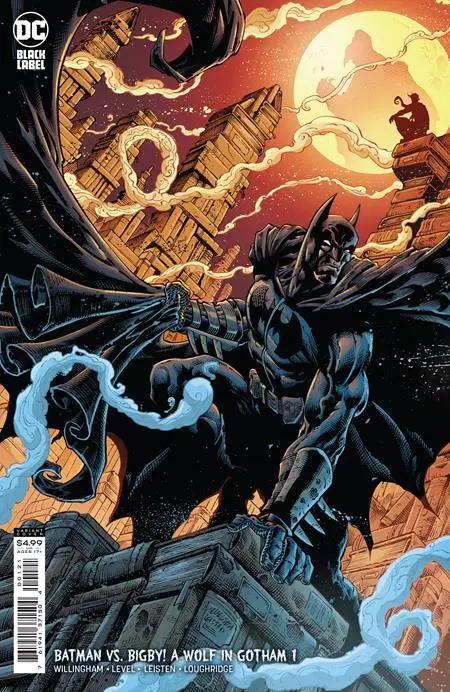 Batman Vs Bigby A Wolf In Gotham #1 (Of 6) Cvr B Brian Level & Jay Leisten Card Stock Var (Mr) 1