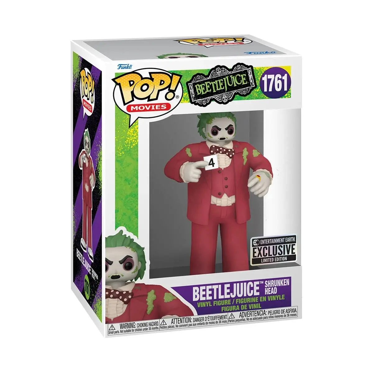Funko Pop! Movies - Beetlejuice - Beetlejuice Shurken Head 1