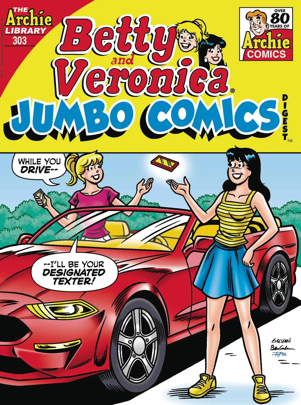 Betty & Veronica Jumbo Comics Digest #303 1