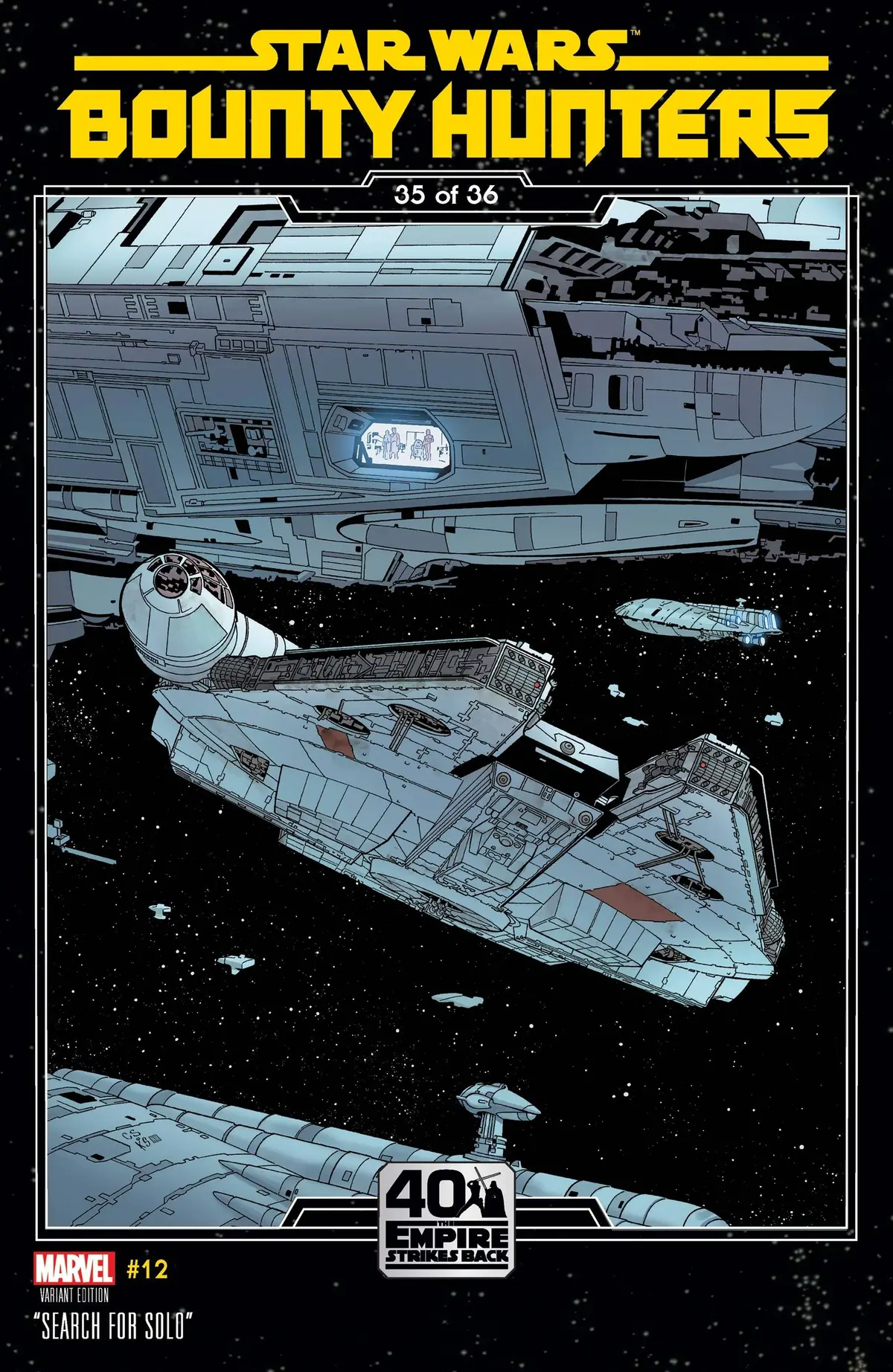 Star Wars Bounty Hunters #12 Sprouse Empire Strikes Back Var 1