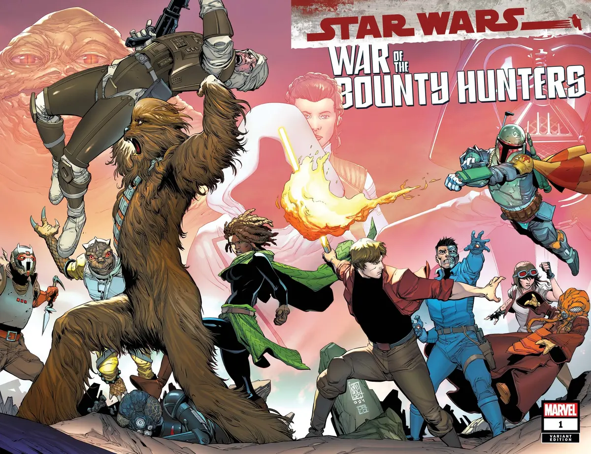 Star Wars War Bounty Hunters #1 (Of 5) Camuncoli Wrpad Var 1
