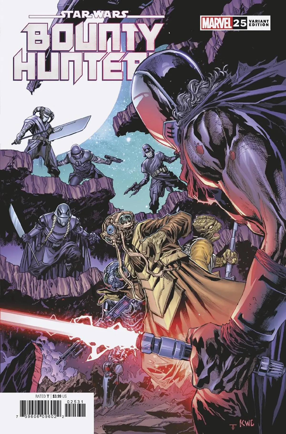 Star Wars Bounty Hunters #25 Lashley Var 1