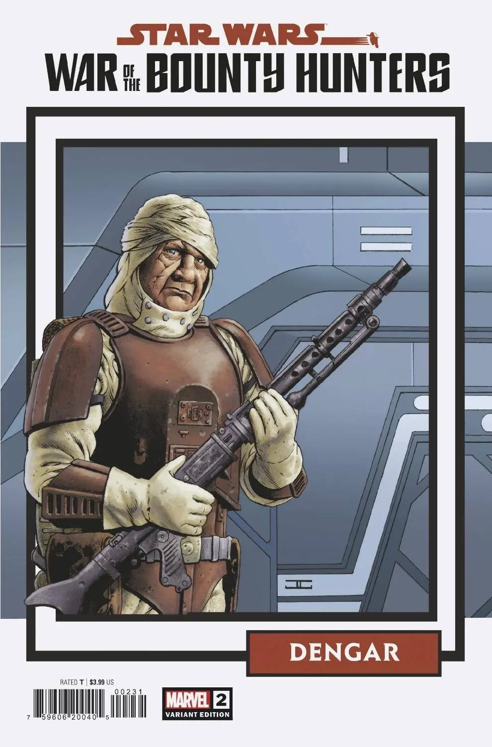 Star Wars War Bounty Hunters #2 (Of 5) Trading Card Var 1