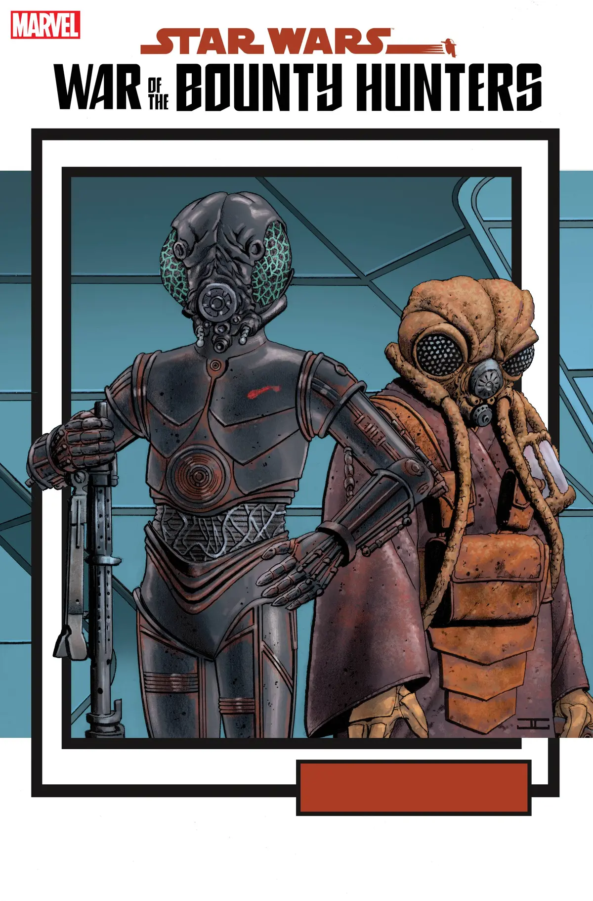 Star Wars War Bounty Hunters #5 (Of 5) Trading Card Var 1