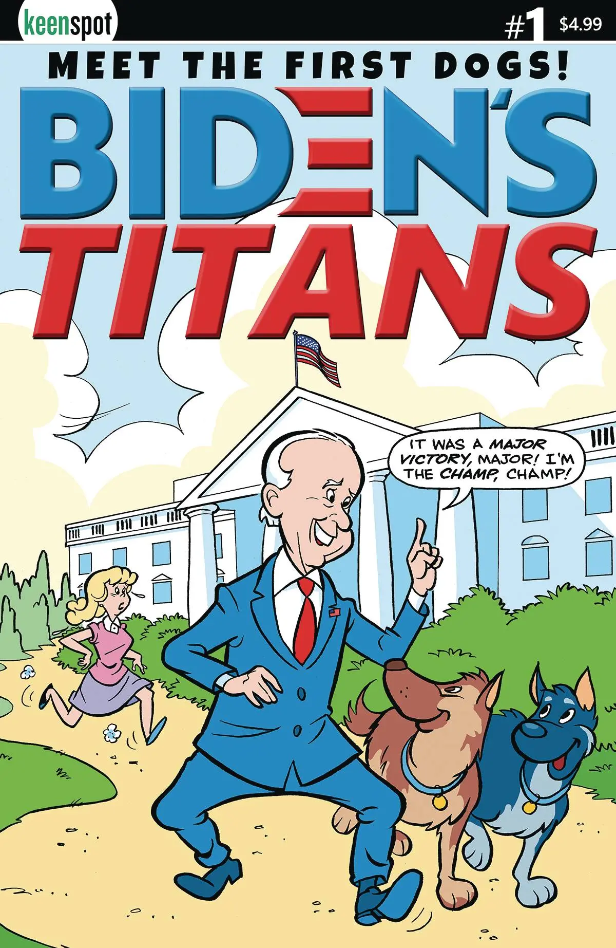 Bidens Titans #1 Cvr E Ted Dawson 1