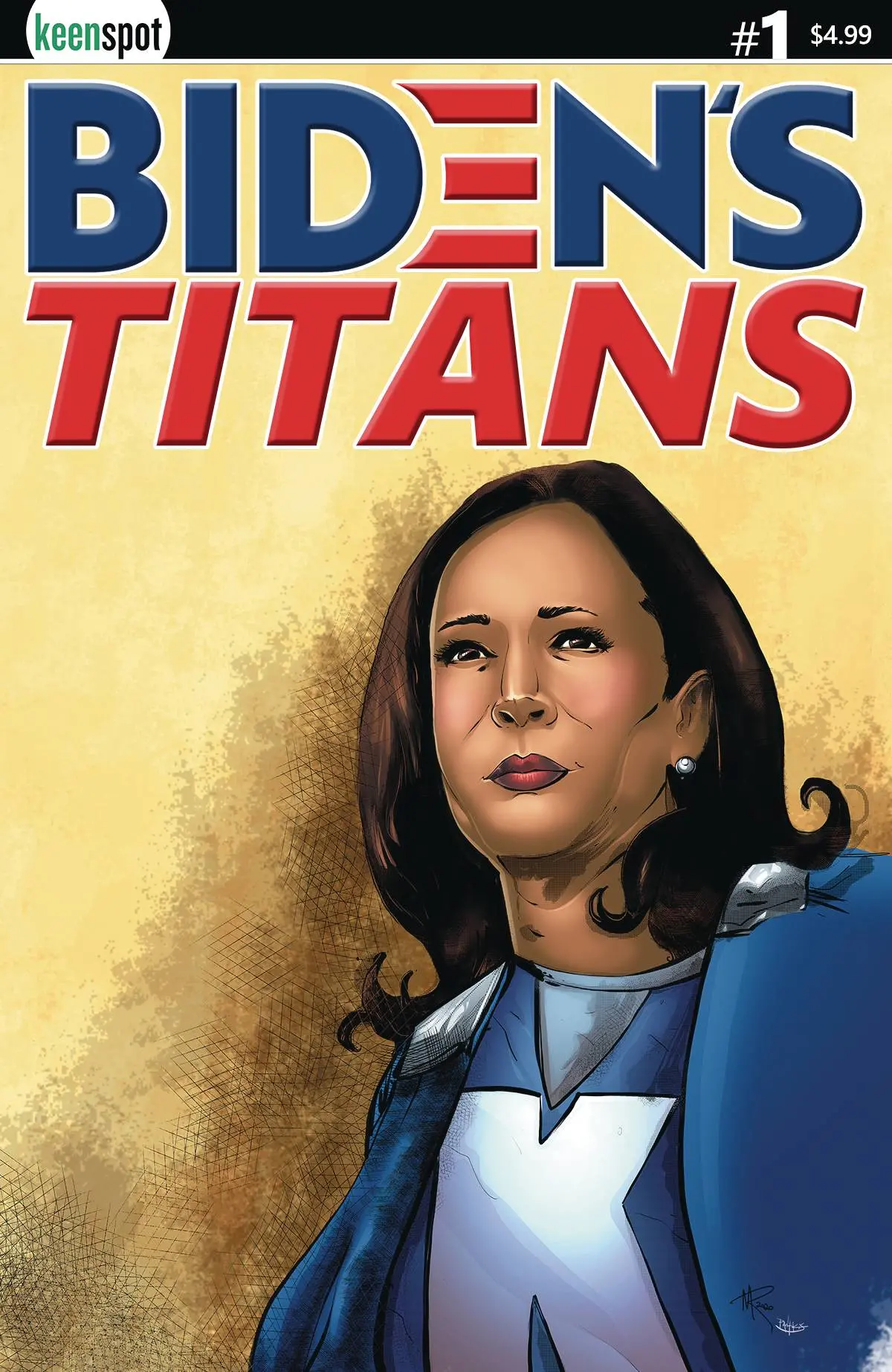 Bidens Titans #1 Cvr F Rosenzweig 1