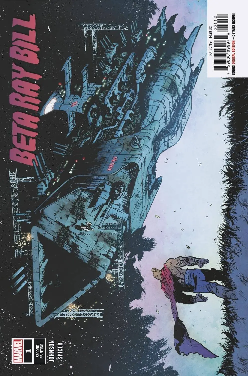 Beta Ray Bill #1 (Of 5) 2Nd Ptg Johnson Var Kib 1