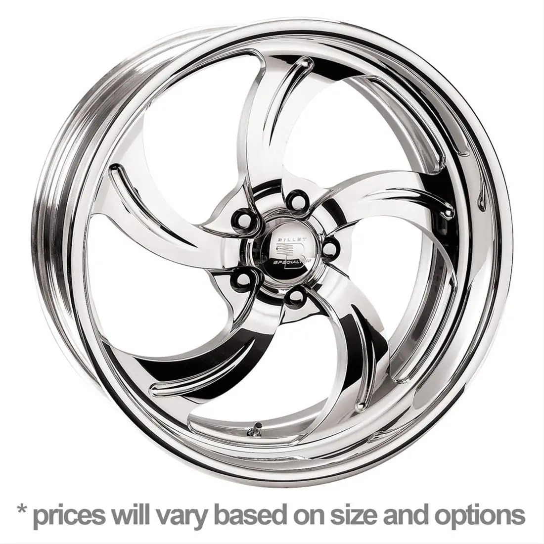 Billet Specialties Slg027706145L Styled Lip Wheel – 17X7, 5X4.75, Gloss Black 1