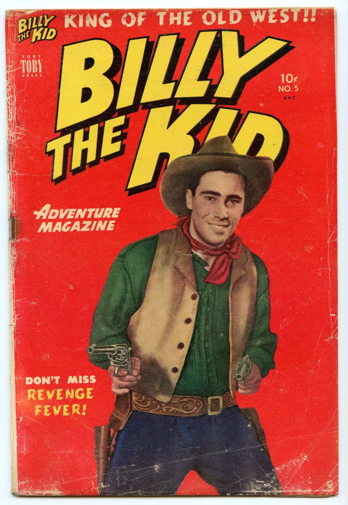 Billy The Kid Adventure Magazine 5 (Jul 1951) Vg- (3.5) 1