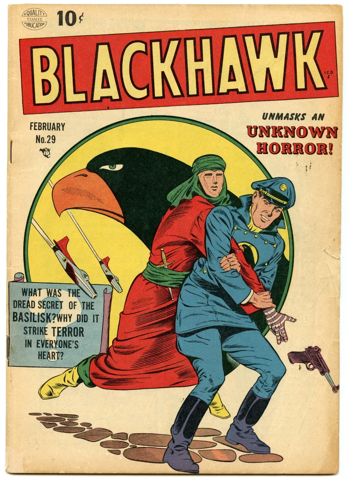 Blackhawk 29 (Feb 1950) Vg (4.0) 1