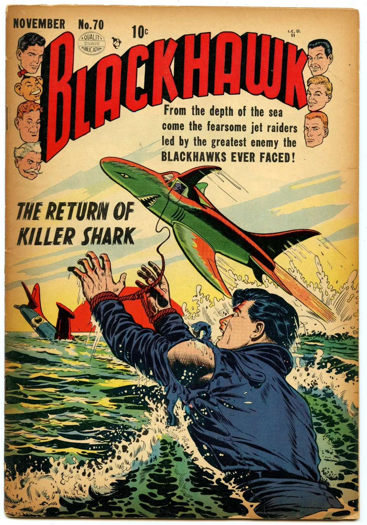 Blackhawk 70 (Nov 1953) Gd/Vg (3.0) 1