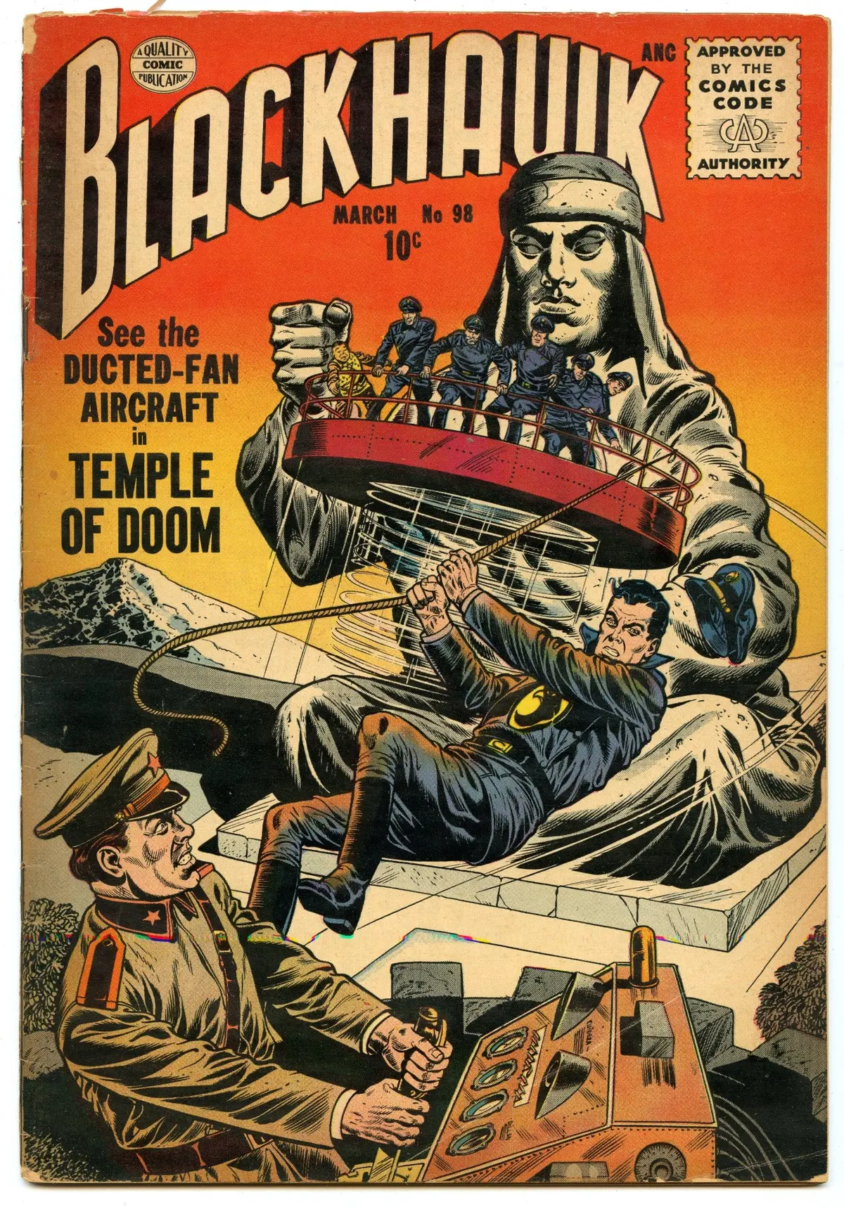 Blackhawk 98 (Mar 1956) Gd/Vg (3.0) 1