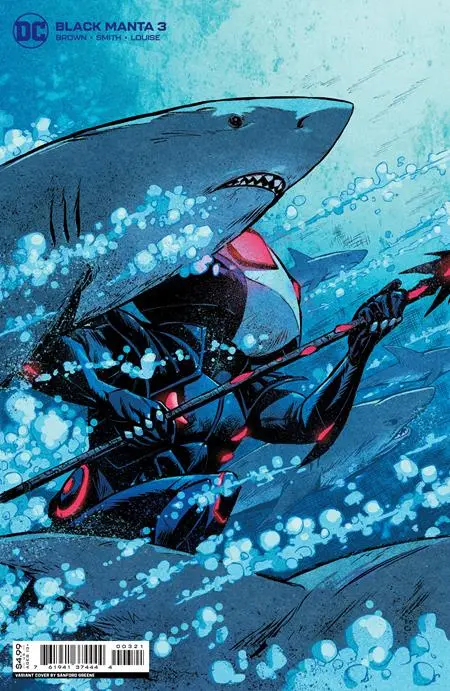 Black Manta #3 (Of 6) Cvr B Sanford Greene Card Stock Var 1